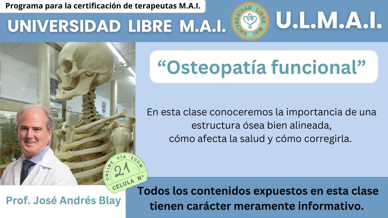ULMAI Célula 21 – Osteopatía funcional