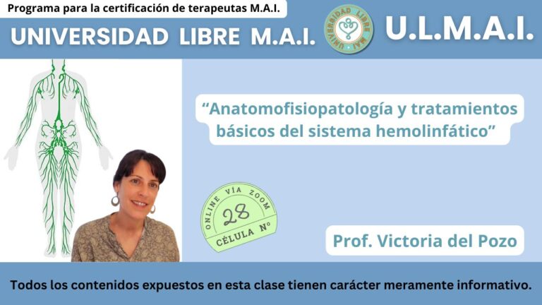 ULMAI Célula 28 – Anatomofisiopatología y tratamientos básicos del sistema hemolinfático