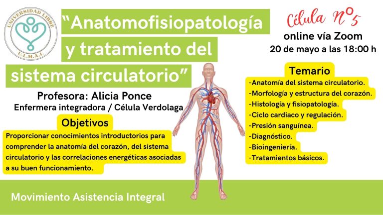 ULMAI Célula 5 – Anatomofisiopatología y tratamiento del sistema circulatorio
