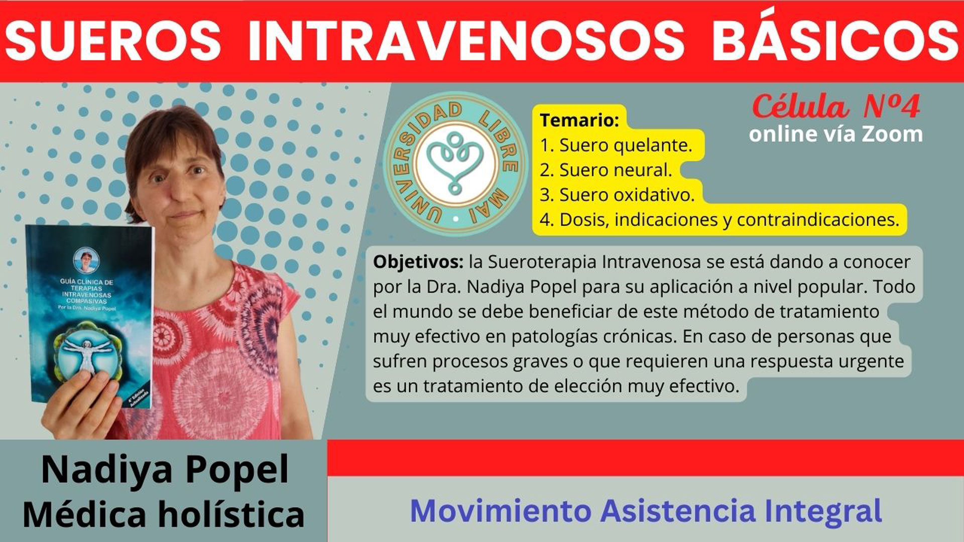 ULMAI Célula 4 – Sueros intravenosos básicos