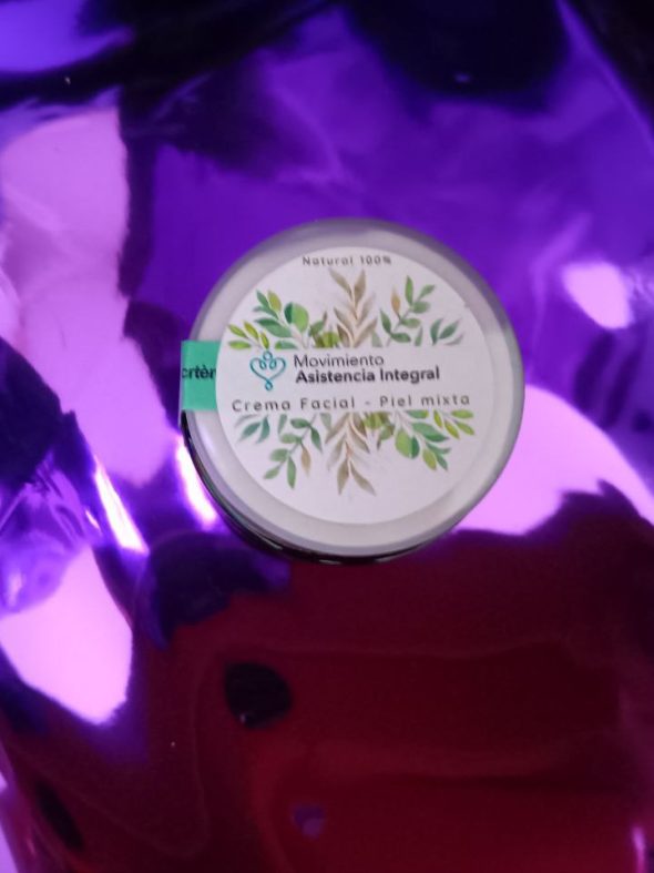 Crema facial natural 30ml