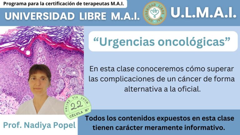 ULMAI Célula 22 – Urgencias Oncológicas