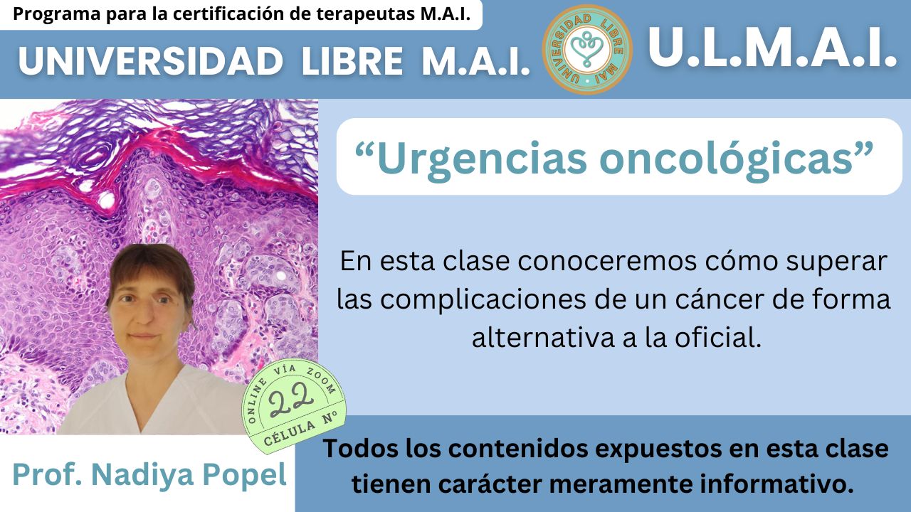 ULMAI Célula 22 – Urgencias Oncológicas