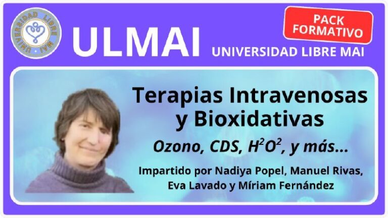 Pack Formativo: “Terapias intravenosas y bioxidativas”